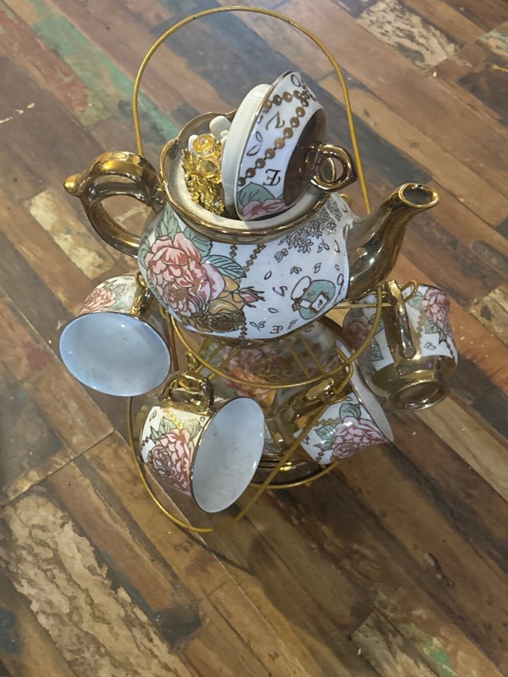 complete tea set mini